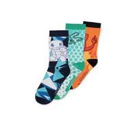 POKEMON Character Set Crew Socks (3 Pack), Unisex - CR834547POK