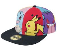 Pokémon - Multi Pop Art - Cap - multicolored - Onesize - 100% Polyester Onesize