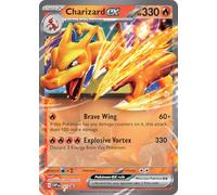 Pokemon - Charizard ex 161 - Scarlet Violet Black Star Promo - Foil Single Card