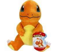 Pokemon Charmander Plush Fire 20Cm Sitting Fire - Pikachu's Friend - Jazwares
