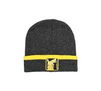 Pokémon Children's Boys Hat - Pikachu Beanie with Envelope - Warm Winter Knitted Hat, black, 6 3/8