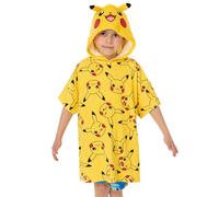 Pokemon Childrens/Kids Pikachu Hooded Towel NS7458