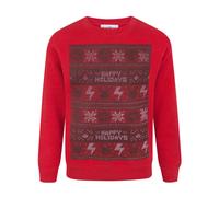 Pokemon Boys Red Pikachu Christmas Jumper - 5-6 Years