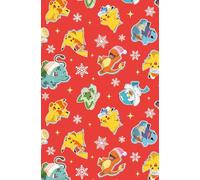 Pokémon Christmas Wrapping Paper Roll - 4 Metres Long Official Pokémon Gift Wrap - Festive Wrapping Paper for Kids & Fans