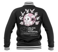 Pokémon Circle Of Eevee Evolutions Varsity Jacket - Black/Black - XL