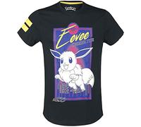 Pokémon - City Eevee Men's T-Shirt (XXL) Black