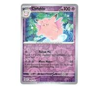 Pokemon - Clefable 036/165 - Pokemon 151 - Reverse Foil - Single Card