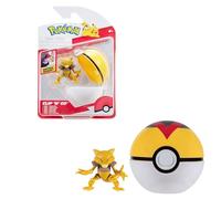 Pokémon Clip ‘N’ Go Abra and Level Ball - Includes 2-Inch Battle Figure and Level Ball Accessory