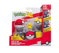 Pokémon Clip ‘N’ Go Belt Set - 2-Inch Pickachu Battle Figure with Clip ‘N’ Go Be