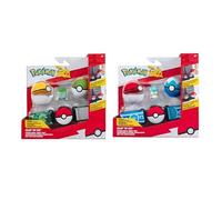 Pokémon Clip´N´Go Belt Set - Quaxly & Bulbasaur - Official Pokemon Playset for Children 4+