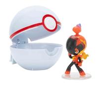 Pokémon Clip ‘N’ Go Charcadet and Premier Ball - Includes 2-Inch Battle Figure and Premier Ball Accessory