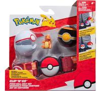 Pokemon Clip N Go Charmander Poke Ball Belt Set BRAND NEW