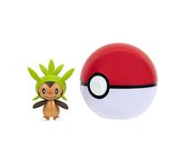 Pokémon Clip 'N' Go Chespin 2-Inch Battle Figure with Poké Ball