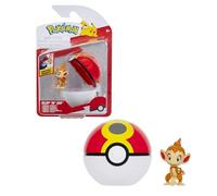 Pokémon Clip ‘N’ Go Chimchar and Repeat Ball - Includes 2-Inch Battle Figure and Repeat Ball Accessory