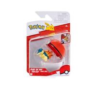 Pokémon Clip ‘N’ Go Cyndaquil and Poké Ball - Includes 2-Inch Battle Figure and Poké Ball Accessory