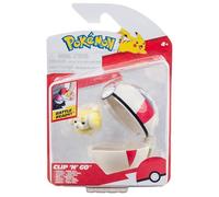 Jazwares Pokémon - Clip'n'Go Poké Balls Fidough & Timer Ball