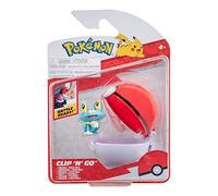 Pokémon Clip ‘N' Go FROAKIE Includes 2-Inch Battle Figure and Poke Ball