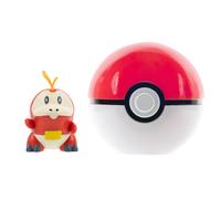 Pokémon Clip ‘N’ Go Fuecoco and Poké Ball - Includes 2-Inch Battle Figure and Po