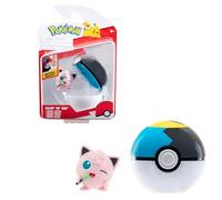 Pokémon Clip ‘N’ Go Jigglypuff and Moon Ball - Includes 2-Inch Battle Figure and Moon Ball Accessory