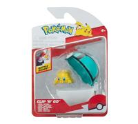 Pokémon PKW3632 - Clip'n'Go Poké Ball - wattap & netbal, officiële Pokéball met