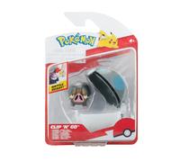 Pokémon PKW3633 Clip 'n'Go Poké Ball - Piglet & Heavy Ball, Official Pokéball wi