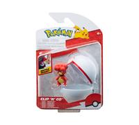 Pokémon Clip ‘N’ Go Magby and Premier Ball Includes 2-Inch Battle Figure and Premier Ball Accessory