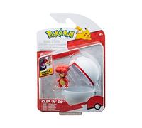 Pokémon Clip ‘N’ Go Magby and Premier Ball Includes 2-Inch Battle Figure and Premier Ball Accessory