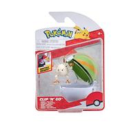 Pokémon Clip ‘N’ Go Mankey and Poké Ball Includes 2-Inch Battle Figure and Nest Ball Accessory