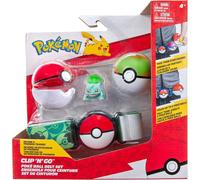 Pokemon Clip 'N' Go Poké Ball Belt Set BULBASAUR