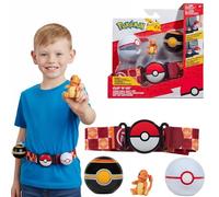 Pokémon Clip 'N' Go Poké Ball Belt Set - Charmander Figure & 2 Balls - Official