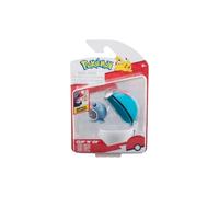 POKEMON Clip 'N' Go Poliwag with Lure Ball PKW3626 - Wearable 5cm Figure Set for Pokémon Trainers, Ages 4+