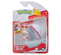Pokémon Clip 'n' Go Poké Ball Scorbunny – Premier Ball with 2-inch Figure