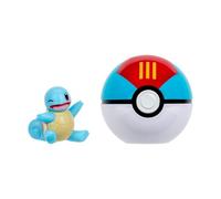 Pokémon Clip ‘N’ Go Squirtle and Lure Ball - Includes 2-Inch Battle Figure and Poké Ball Accessory