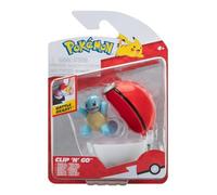 Pokémon Clip ‘N’ Go Squirtle and Poké Ball - Includes 2-Inch Battle Figure and Poké Ball Accessory
