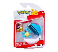 Pokemon Clip 'N' Go Squirtle and Lure Ball Figure