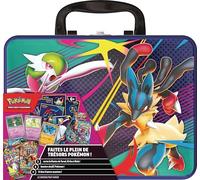 Pokémon : Collection Box: Mega Gardevoir and Mega Lucario (3 Shiny Promo Cards, 6 Boosters and More)