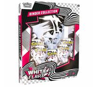 Pokemon Collection With Binder White Flare Fire English