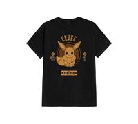 Pokémon - Collegiate Eevee - T-Shirt - black - XXL - 100% Cotton XXL