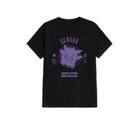 Pokémon - Collegiate Gengar - T-Shirt - black - M - 100% Cotton M