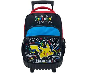 Pokemon Colorful 33x21x52 Cm 36l Wheeled Backpack