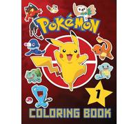 Pokémon Coloring Book: Amazing Fun Coloring Book for Kids