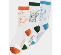 Pokémon - Crew Socks (3 Pack) Multicolor