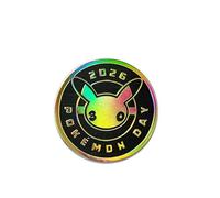Pokemon Day 2026 - Exclusive Plastic Coin - Pikachu - Metalic Foil