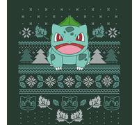 Pokémon Deck The Halls Unisex Christmas Jumper - Green - S