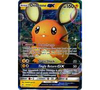 Pokemon Dedenne GX - 57/214 - Ultra Rare Sun & Moon: Unbroken Bonds Singles
