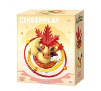 Pokémon Dessert Building Blocks Toy Set | Keeppley | Lego Compatible | Simplified Chinese | 15+ Years | Flareon