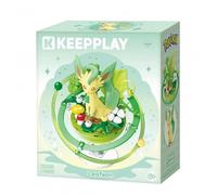Pokémon Dessert Building Blocks Toy Set | Keeppley | Lego Compatible | Simplified Chinese | 15+ Years | Leafeon