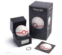 The Wand Company Original Poké Ball Authentic Replica - Realistic, Electronic, Die-Cast Poké Ball with Display Case Light Features - Officially Licensed by Pokémon