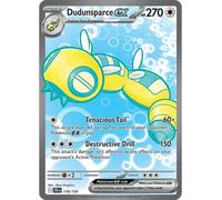 Pokemon - Dudunsparce ex 178/159 - Journey Together - Full Art Ultra Rare - Foil Single Card