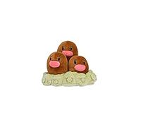 Pokemon Dugtrio 5 Inch Sitting Cuties Plush